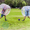 Bola de burbuja de parachoques inflable, Bola de Zorb de cuerpo humano, pelota de choque de fútbol inflable para adultos y niños