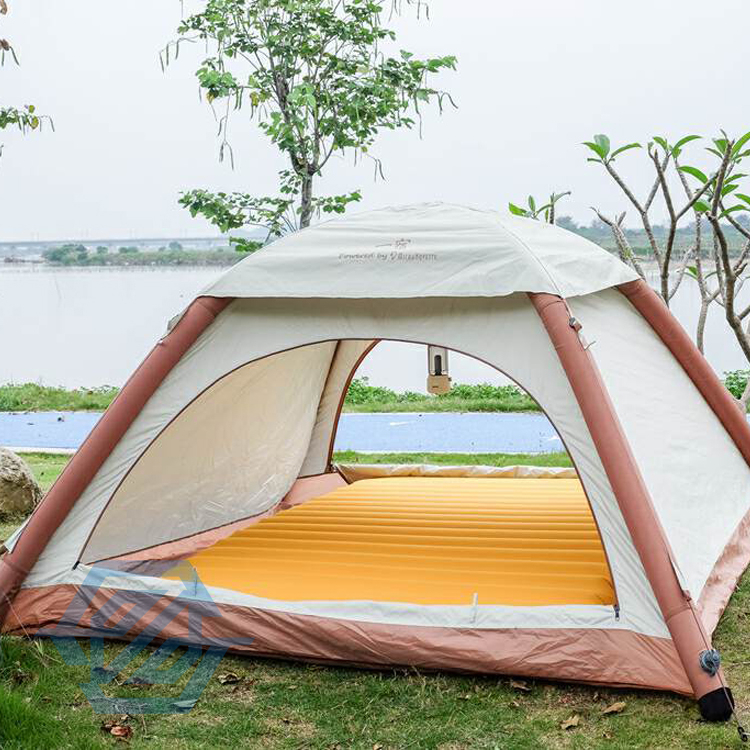 Casa inflable al aire libre de la tienda de campaña de las personas de la familia 4 automática