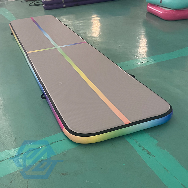 Estera inflable colorida de FloorTumbling de la pista de aire para la pista de aire del gimnasio