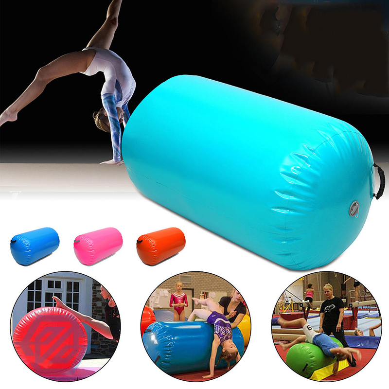 Rodillo inflable de aire para gimnasio de yoga