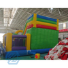 Castillo hinchable comercial con carrera de obstáculos, juego inflable con tobogán para escalar