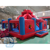 Tobogán combinado de casa de rebote de obstáculos inflable 