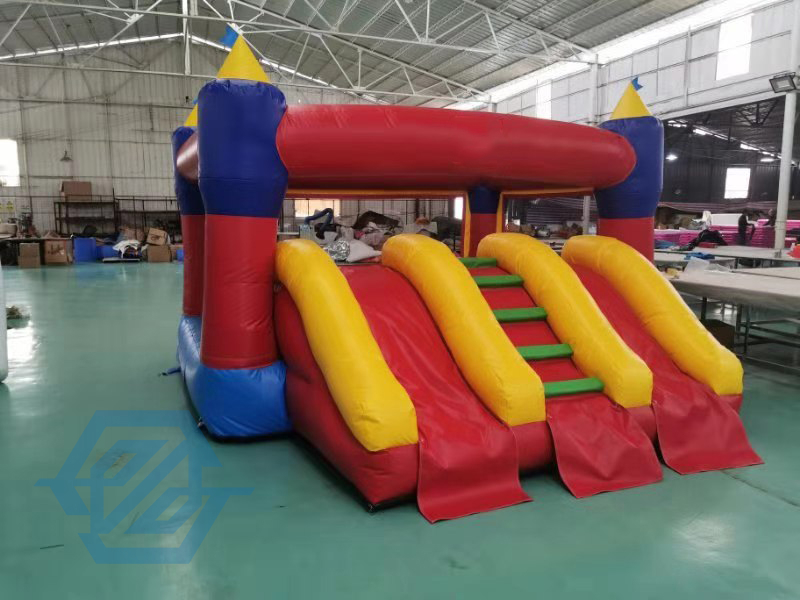 Combo de diapositiva de salto inflable del castillo animoso de la casa de la despedida