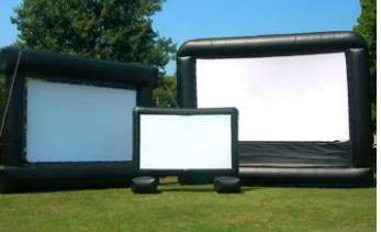 pantalla de cine inflable