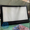 los 35.5x25.5ft explotan la pantalla de cine inflable al aire libre