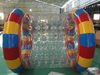 Bola de rodillo inflable para caminar por el agua, bola Zorb, PVC TPU para parque acuático